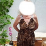 hot anonymous granny flashing a bit of her old tits picture 5